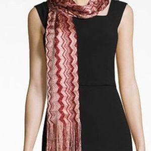 INC International Concepts Zigzag Wrap scarf